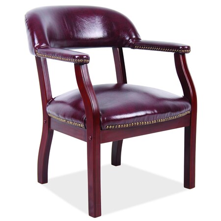 Officesource Lancaster Collection Guest Chair with Mahogany Frame 271VOX